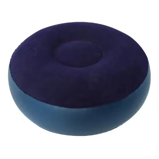 New Outdoor Single Inflatable Relax Air Sofa Chair Design with Foot-Rest - Image 3