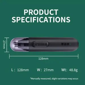 High-Performance Rotating Shaving Kit Nose Hair Trimmer Origin China Material Plastic HS Code 8213000000 Transport Package - Image 5