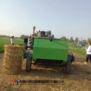 Hay Balers for Tractor Pulling Mini Straw Shredders Silage Balers Mill Machine - Image 1