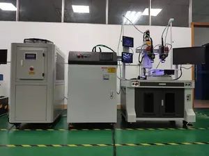 High Performance Nozzle Positioning Double Head Qcw Fiber Laser Welding Machine - Image 2