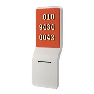 Customize Differenct Color Emergency Car Temporary Parking Number Plate Auto Phone Number Parking Stand - Image 6