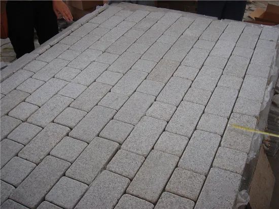 Outdoor Meshed Granite Paving Stone Simple Paving Process Shape Square Usage Garden Origin China Thickness 3cm Style - Image 5