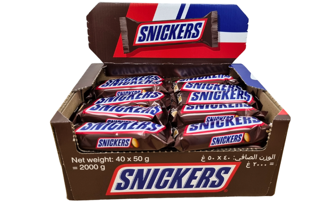 Delicious Snicker Chocolate Bar Smooth Milk Chocolate Filled With Caramel And Crunchy Peanuts Perfect Sweet Treat For Any Moment - Image 3