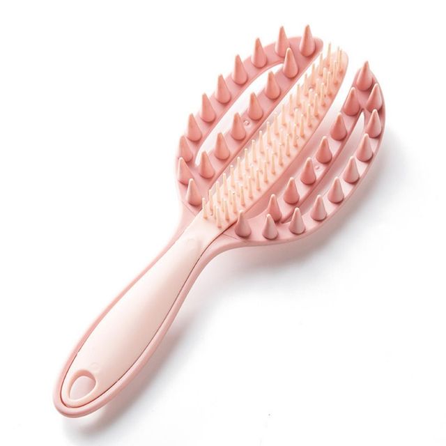 AIRMEI-BSFL 2-in-1 Dual-Action Scalp Massager & Detangling Brush - Modular Design - Image 4