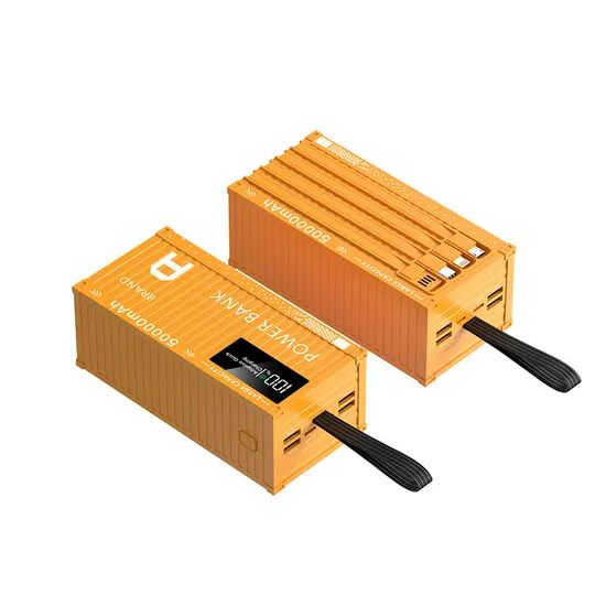 Super Fast Charging with 4 Built-in Cables High Power Portable Charger Power Bank - Image 2