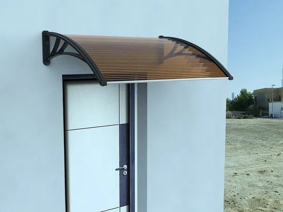 Portable Polyester Retractable Window Awning Origin Prc Control Fixed Trademark reboss HS Code 39259000 Color - Image 6