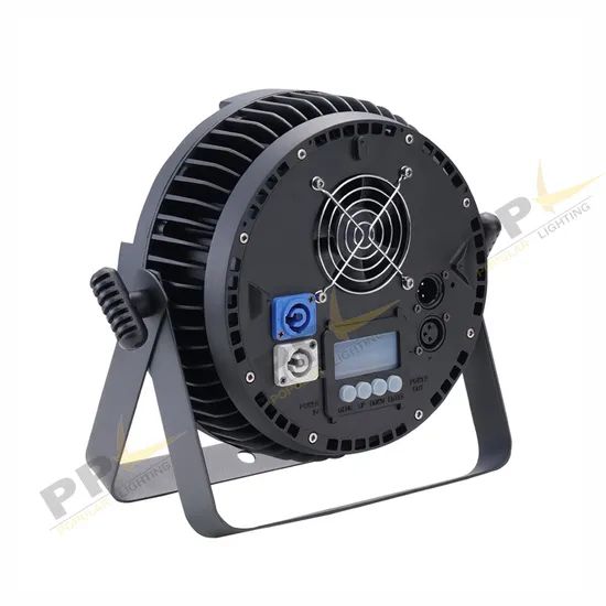 Compact 4PCS 50W LED Slim PAR Light with Adjustable Brightness - Image 4