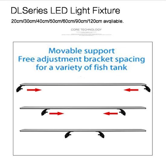 LED Aquarium Lights 20cm for Mini Tank with Controller Smart Power 9W Origin China Outlet DC12V HS Code 94054090 Model NO. - Image 2