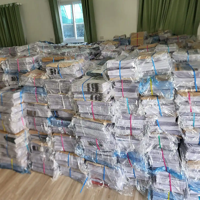 Reliable ONP Paper Scrap Bulk Export Premium Newspaper Waste Paper For Recycling Industry Manufacturing - Image 1