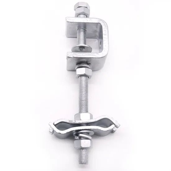Down Lead Clamp for Tower Origin China Model NO. TGY-T HS Code 76109090 Trademark POWTECH Transport Package Wooden Case Production Capacity - Image 4