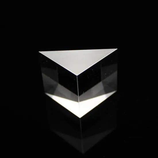 Triangular Prism Glass Lens Lens Processing Lens Customized Convex Lens Concave Lens Production - Image 1