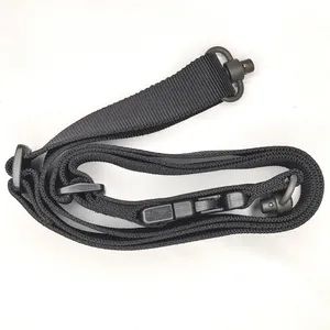 S-BD05 Black 2mm Nylon Gun Sling 125Inch QR Swivels MOQ800 Color Black Thickness 2mm Material Nylon HS Code 56090000 Model NO. S-BD05 - Image 4