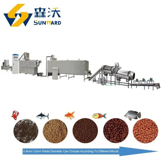 Eco-Friendly Grass Carp Feed Making Machine Fish Feed Pellet Processing Line Sinking Fish Feed Making Machine - Image 3