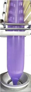Mini Lab Scale HDPE LDPE LLDPE Plastic Biodegradable Pbat PLA Blown Film Extruder - Image 6