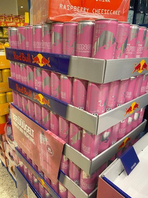 Strong Flavored Taurine Drink Redbull 250ml 24 Cans Energy Drinks Premium Quality Refreshing Taste Long Lasting Energy - Image 1