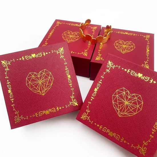 Customized Luxury Cardboard Ring Bracelet Storage Jewelry Magnet Packaging Box - Image 5