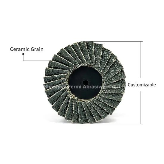 Mini Flap Disc 2 3 for Grinding and Chamfering - Image 2