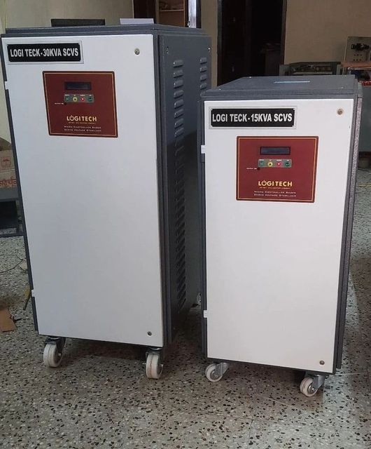 Air Cooled Servo Controlled Voltage Stabilizer Input Voltage 250V Load capacity 75 KVA Cooling Method Air-cooled Over Load Capacity 110 - Image 1