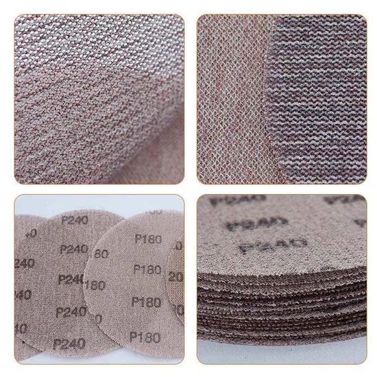 Round Sandpaper Discs for Drywall Abrasive Sanding Mesh Disc Shape Round Model Number 225mm Model NO. MSD-P240 HS Code 6805200000 - Image 6