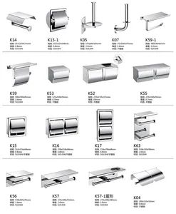 Washroom Stainless Steel Bath Towel Rack - Image 3