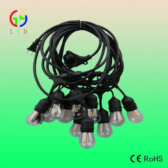 Clear PC Cover LED S14 String Light for Party Animating Lighting - Image 1