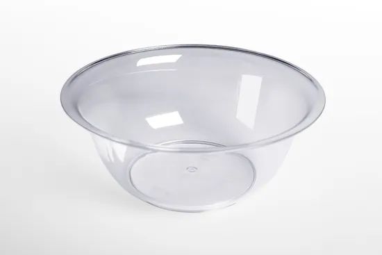 Disposable Transparent Plastic PS Food Bowl for Wedding Party Events - Image 6