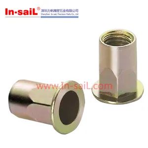 Stainless Steel Thread Rivet Nut Flat Head Threaded Binding Rivet Nut Blind Rivet - Image 6