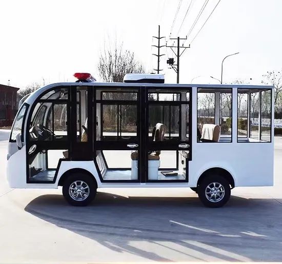 Enclosed Four-Wheeled Mini Sightseeing 11 Seater Tour Shuttle Bus from ...