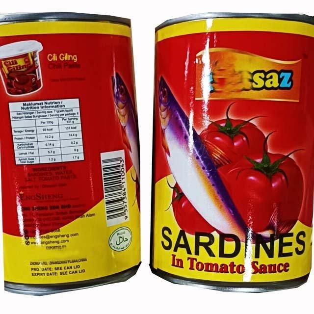 Canned sardines in tomato sauce - Image 1