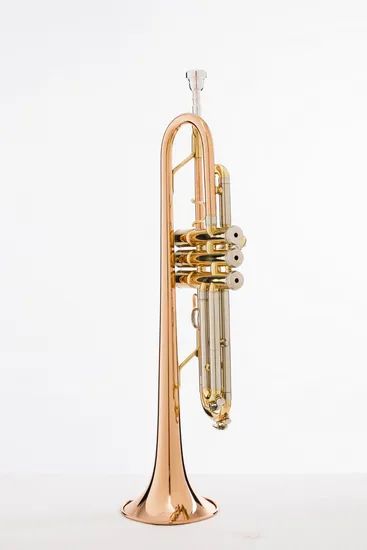 Good Step up Trumpet Copper Body, Gold Lacquer Finish Bb Trumpet - Image 5