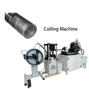 Oil Filter Tube Forming Coil Winding Core Rolling Machine - Image 1