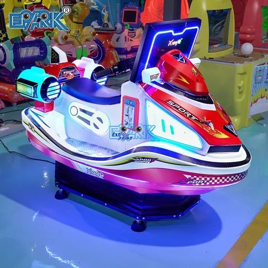 Coin Operated Machine Water Scooter Motorboat Kiddie Ride Electric Car Machine - Image 2