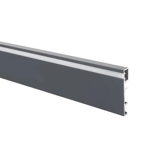 Aluminum Alloy Baseboard LED Channel Corner Strips for Flooring Lighting LED Profile - Image 6