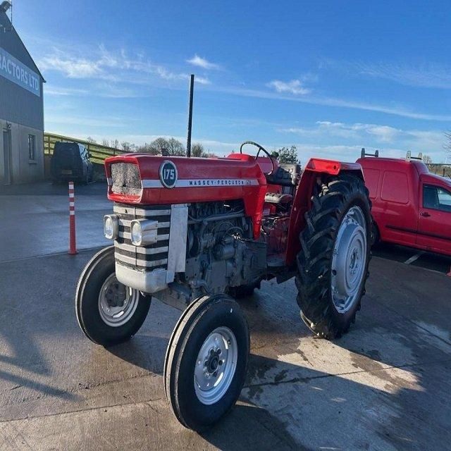 Massey Ferguson 175 55HP High Power Automatic 4WD Gear Drive Wheel Tractor with Engine Gearbox Pump Motor - Image 2