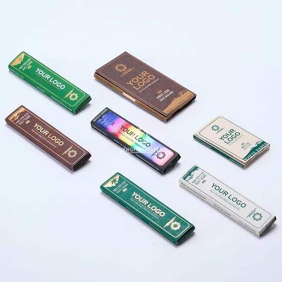 New Arrival Rolling Paper Booklet Bleached Unbleached Soft Delicate Light Rolling Paper Custom - Image 5
