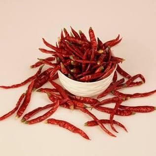 Dried Whole RED Chilli Teja S17 With Stem - Image 1