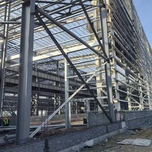 Steel Structure Factory Buildings with Fast Prefabricated Assembly Construction - Image 3