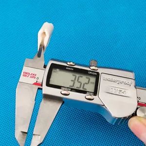 Wear Resistant 99% Al2O3 Textile Ceramic Wire Guide Alumina Spinning Machinery Part - Image 6