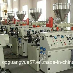 PVC Conical Twin Screw Plastic Extruder Price Control PLC Exhaust Exhaust Screw Twin-Screw Main Motor 37 Kw Warranty 2 Years - Image 6