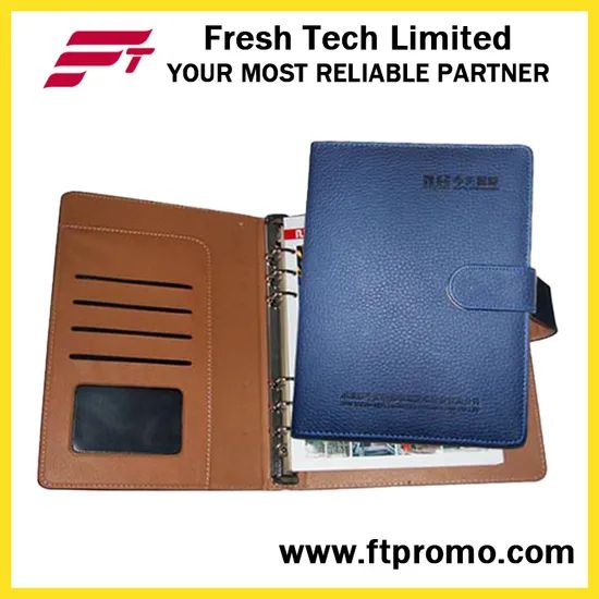 PU Leather Multi-Functional Promotional Gift Notebook with Logo Designed - Image 1