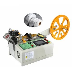 Electric Hot and Cold Ribbon Tape Fabric Collar Label Cutting Machine - Image 1