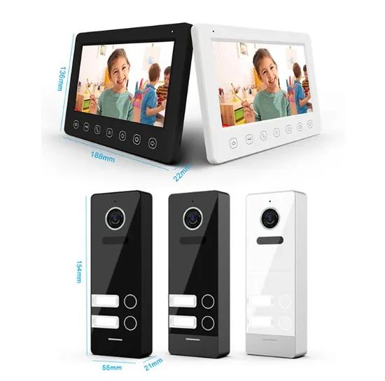 7 Inches Interphone 4 Wires Home Security Video Doorphone - Image 2