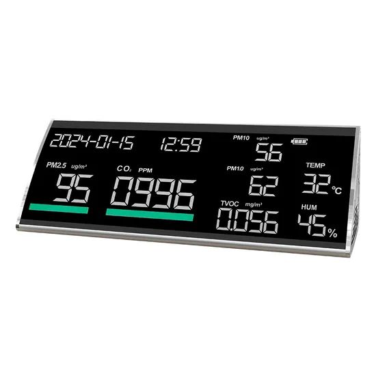 Multi Function Air Quality Monitor Temperature Humidity Monitor Gas Analyzers - Image 1