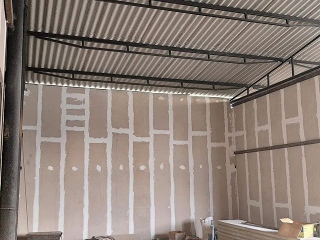 Office Wall Partition Service, 75 mm Color NA Thickness 75 mm Finish Semi finish Insulation Acoustic Material fly ash & - Image 1