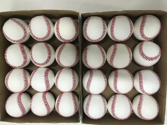 Best Price Wholesale PVC Leather Outdoor Baseball - Image 2