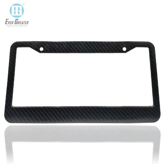 Custom Acrylic Chrome License Plate Frames - Image 4