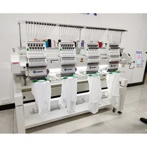 Computerized Commercial Embroidery Machine Plus Ship Mt-1204-8s Spare Parts for Melco 4 Head Embroidery Machine - Image 3