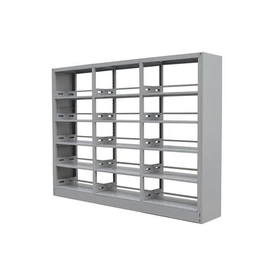 Premium Double Steel Portable Library Bookcase for Books Layer 5 Size High Door 0 Door Origin China Rotary Fixed Style - Image 6