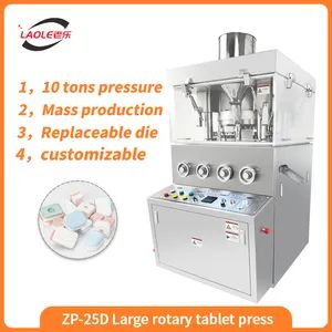 Zp25 Rotary Customized Laboratory Chemical Pharmaceutical Pill Machine Tablet Press Machine - Image 5