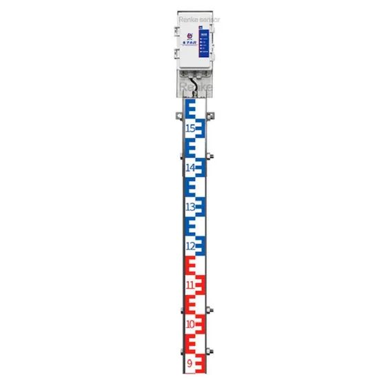 Automatic Water Leveling Staff River Depth Monitoring Electronic Digital Liquid Level Meter - Image 1
